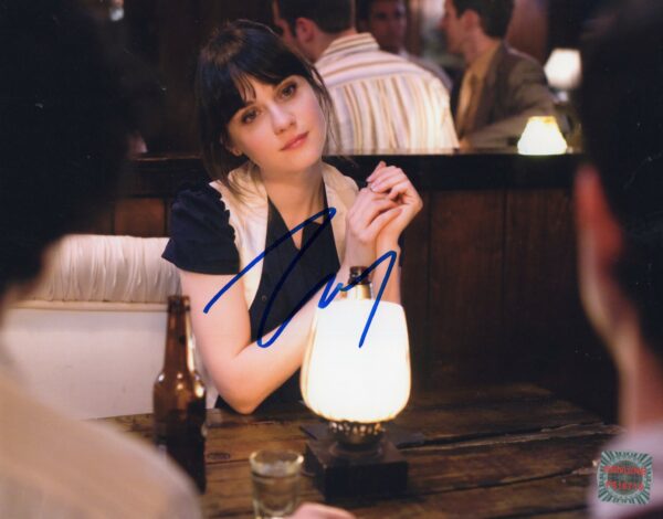 Zooey Deschanel Autographed 8x10 Photo