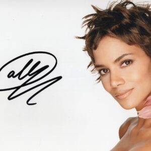 Halle Berry Autographed 5x7 Photo