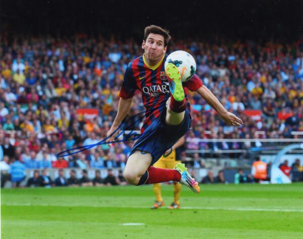 Lionel Messi Barcelona Autographed 8x10 Photo