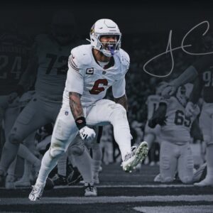 James Conner Arizona Cardinals Autographed 16" x 20" Touchdown Celebration Spotlight Photograph - Limited Edition of 50