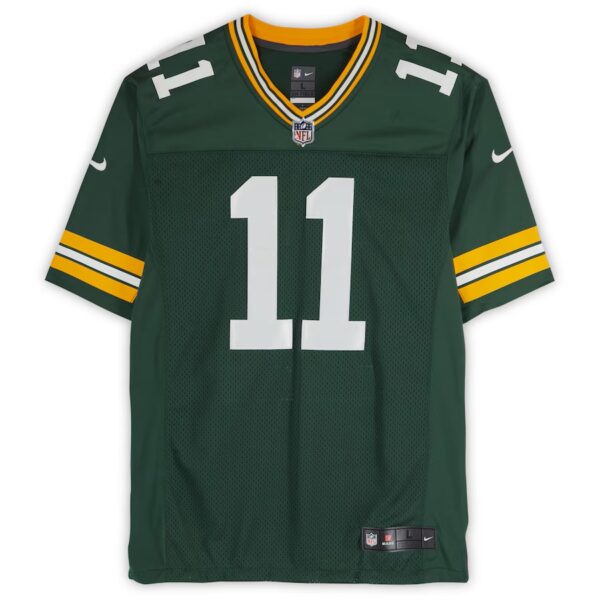 Jayden Reed Green Bay Packers Autographed Green Nike Limited Jersey - Image 2