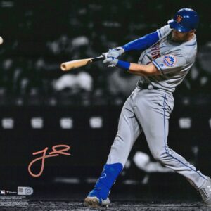 Jeff McNeil New York Mets Autographed 11" x 14" Hitting Spotlight Photograph