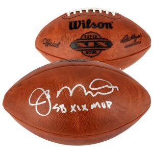Joe Montana San Francisco 49ers Autographed Super Bowl XIX Pro Football with "SB XIX MVP" Inscription