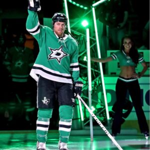 Joe Pavelski Dallas Stars Unsigned Team Debut Photograph