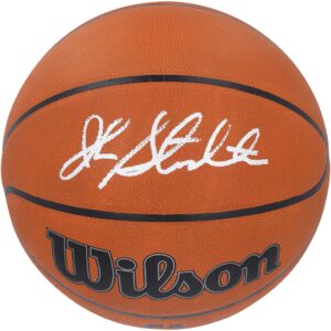 John Stockton Utah Jazz Autographed Wilson Official Game Basketball