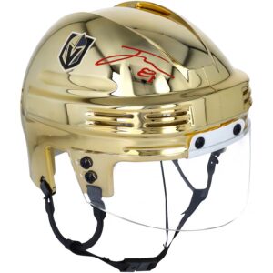 Jonathan Marchessault Vegas Golden Knights Autographed Sportstar Gold Chrome Mini Helmet