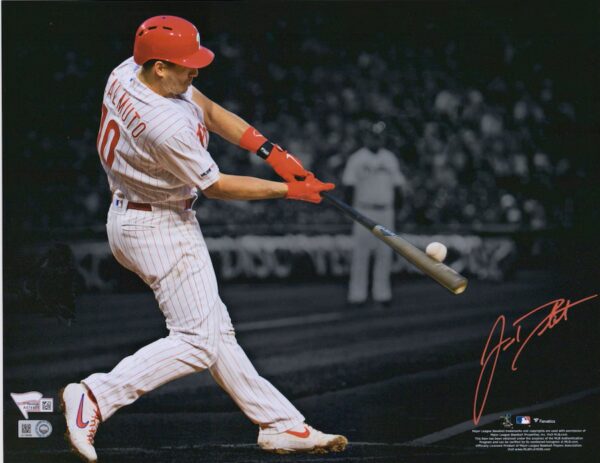 J.T. Realmuto Philadelphia Phillies Autographed 11" x 14" Spotlight Photograph
