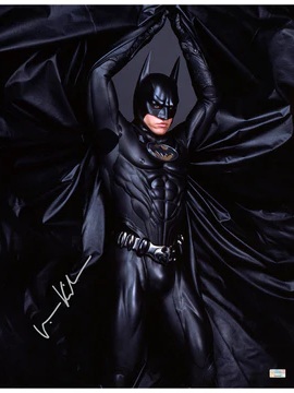 Val Kilmer Autographed Batman Forever 16×20 Studio Photo