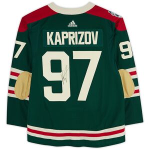 Kirill Kaprizov Minnesota Wild Autographed 2022 NHL Winter Classic Adidas Authentic Jersey