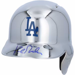 Kirk Gibson Los Angeles Dodgers Autographed Chrome Mini Batting Helmet