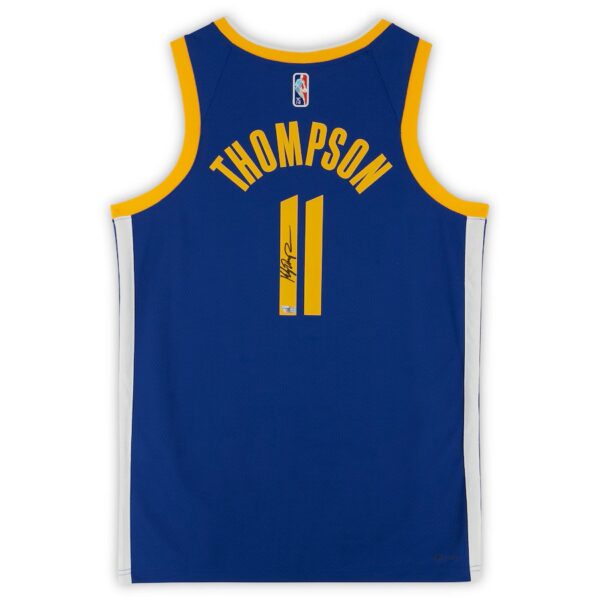 Klay Thompson Golden State Warriors Autographed Nike 2021-22 Diamond Swingman Jersey