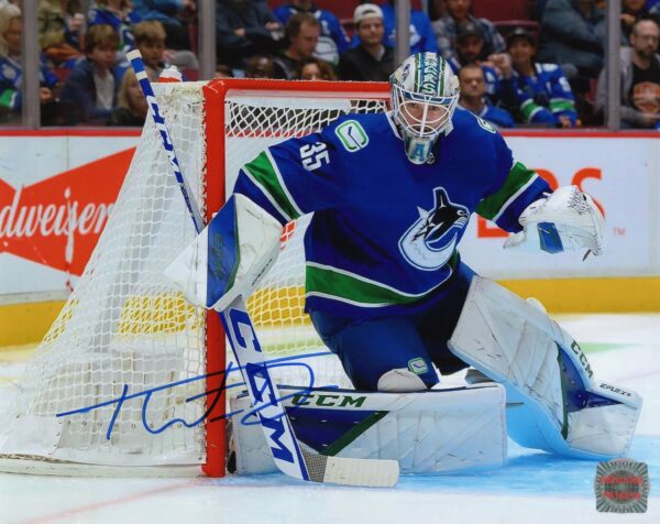 Thatcher Demko Vancouver Canucks Autographed 8x10 Photo