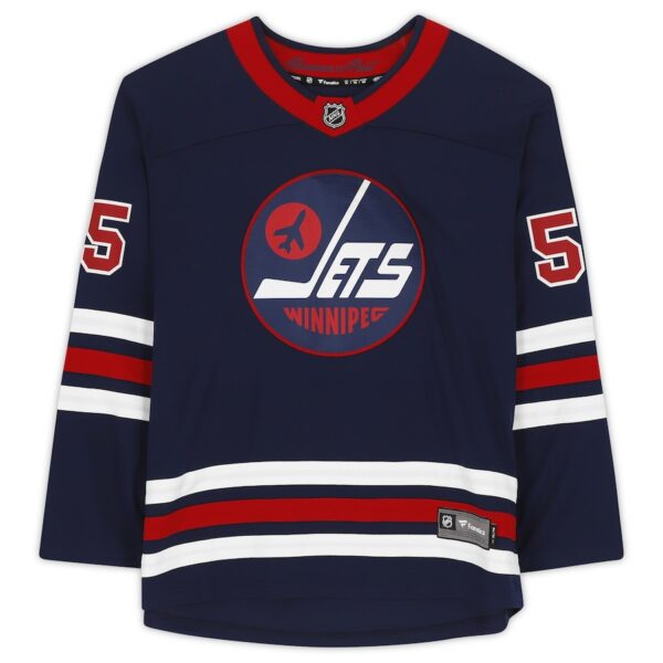 Mark Scheifele Winnipeg Jets Autographed Blue Alternate Fanatics Breakaway Jersey - Image 2