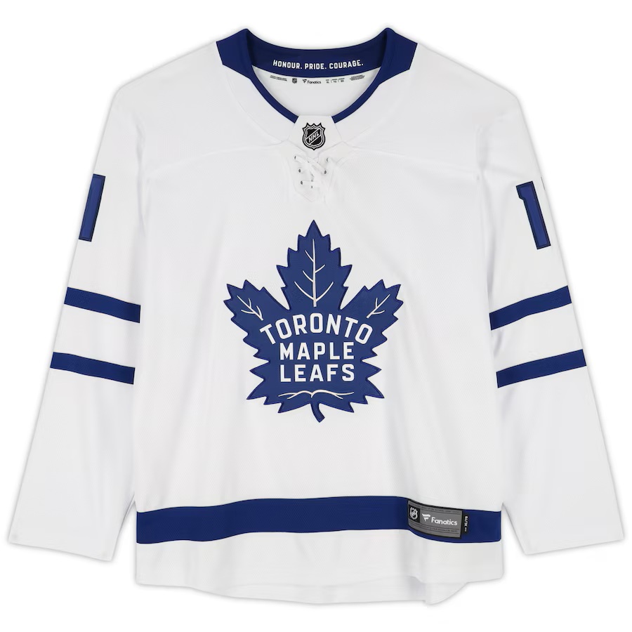 Max Domi Toronto Maple Leafs Autographed White Fanatics Breakaway Jersey - Image 2