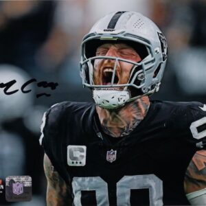 Maxx Crosby Las Vegas Raiders Autographed 8" x 10" Scream Photograph