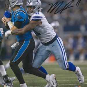 Micah Parsons Dallas Cowboys Autographed 16" x 20" Sack Photograph