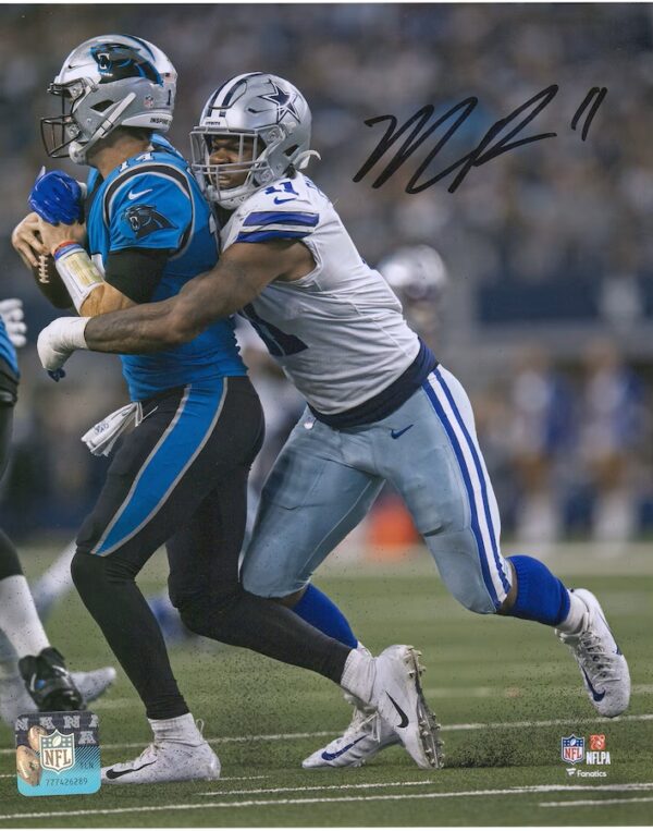 Micah Parsons Dallas Cowboys Autographed 16" x 20" Sack Photograph
