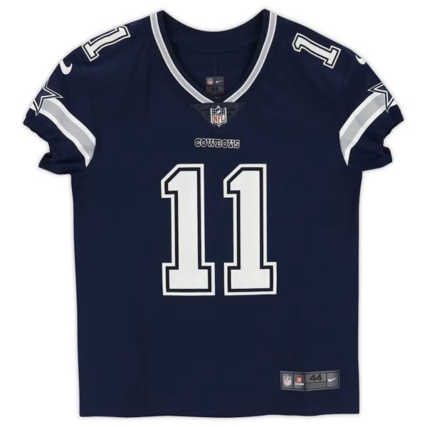 Micah Parsons Navy Dallas Cowboys Autographed Nike Limited Jersey - Image 2