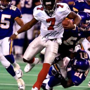 Michael Vick Atlanta Falcons Autographed 8" x 10" Overtime Touchdown Run vs. Vikings Photograph