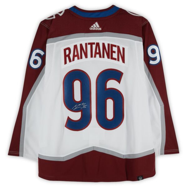 Mikko Rantanen Colorado Avalanche Autographed White adidas Authentic Jersey
