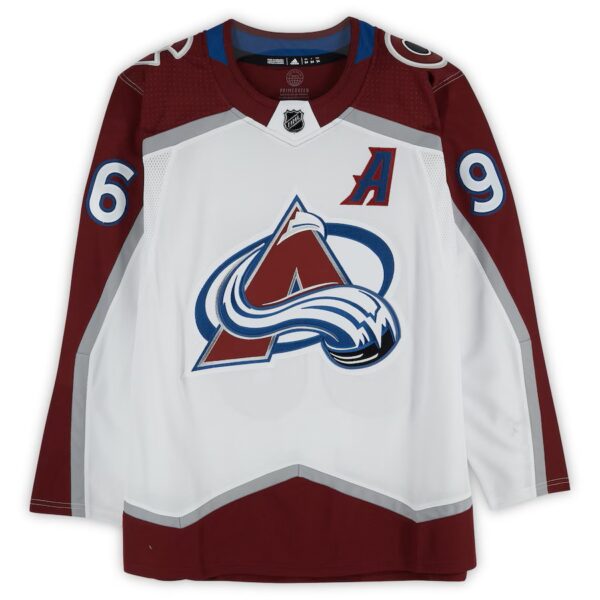 Mikko Rantanen Colorado Avalanche Autographed White adidas Authentic Jersey - Image 2