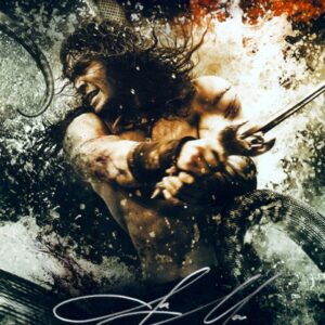 Jason Momoa Autographed Conan Sea Battle 8x10 Photo