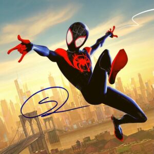 Shameik Moore Autographed Spider-Man Into The Spider-Verse 11×14 Photo