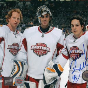 Brian Campbell, Daniel Briere & Ryan Miller All-Star Game 8x10 Photo