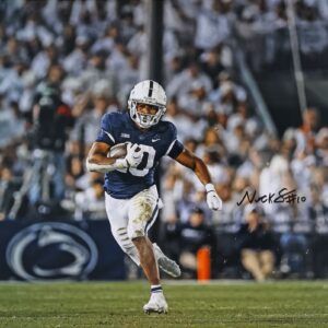 Nick Singleton Penn State Nittany Lions Autographed 16" x 20" Running Photograph