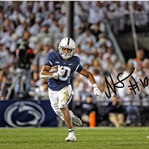 Nick Singleton Penn State Nittany Lions Autographed 16" x 20" Running Photograph
