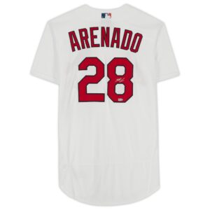 Nolan Arenado St. Louis Cardinals Autographed White Nike Authentic Jersey