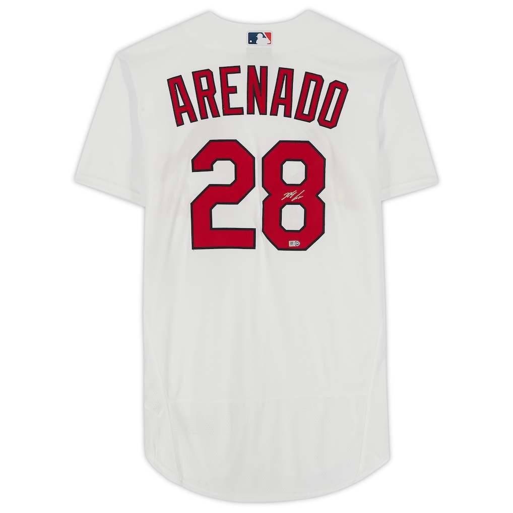 Nolan Arenado St. Louis Cardinals Autographed White Nike Authentic Jersey