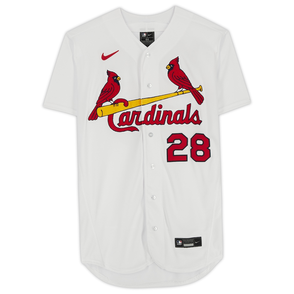 Nolan Arenado St. Louis Cardinals Autographed White Nike Authentic Jersey - Image 2