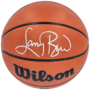 Larry Bird Boston Celtics Autographed Wilson Authentic Series Indoor/Outdoor Basketball