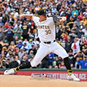 Paul Skenes Pittsburgh Pirates MLB Debut Photograph