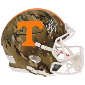 Peyton Manning Tennessee Volunteers Autographed Riddell CAMO Alternate Speed Authentic Helmet