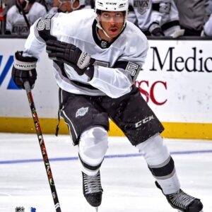Quinton Byfield Los Angeles Kings NHL Debut Photograph