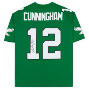 Randall Cunningham Philadelphia Eagles Autographed Green Mitchell & Ness Replica Jersey