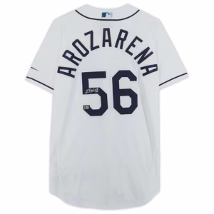Randy Arozarena Tampa Bay Rays Autographed Nike Authentic Jersey
