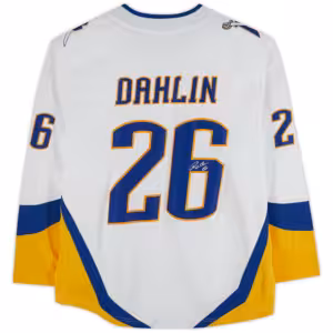 Rasmus Dahlin Buffalo Sabres Autographed 2022-23 Reverse Retro adidas Authentic Jersey