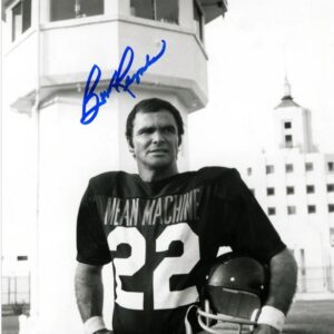 Burt Reynolds Autographed The Longest Yard Mean Machine 8x10 Photo