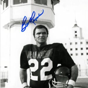 Burt Reynolds Autographed The Longest Yard Mean Machine 8x10 Photo