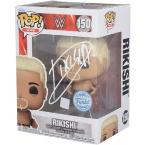 Rikishi WWE Autographed #150 Funko Pop! Figurine
