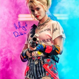 Margot Robbie Autographed Birds of Prey Harley Quinn 16x20 Studio Photo