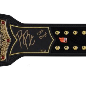 Roman Reigns Roman Reigns Autographed Tribal Chief Replica Championship Title Belt with "1,316 Days" Inscription - Limited Edition of 25