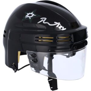 Roope Hintz Dallas Stars Autographed Black Mini Helmet