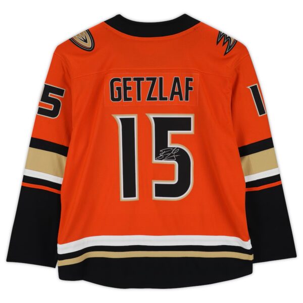Ryan Getzlaf Anaheim Ducks Autographed Orange Alternate Adidas Authentic Jersey