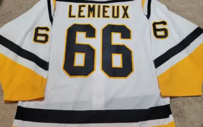 The Ultimate Piece of Hockey History: A Game-Used Mario Lemieux Jersey