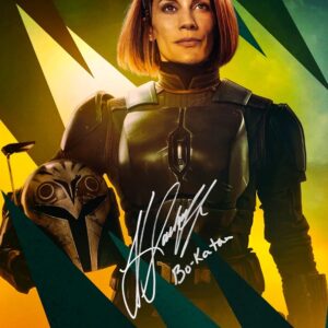 Katee Sackhoff Autographed Star Wars The Mandalorian Bo-Katan Kryze 11x14 Photo