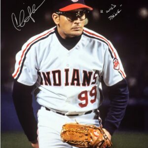 Charlie Sheen Autographed 1989 Major League Ricky Wild Thing Vaughn 16x20 Photo